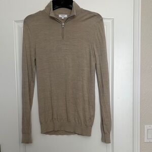Reiss Blackhall 1/4 Zip Wool Sweater